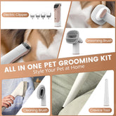 5-in-1 Pet Grooming Vacuum Kit for Dogs & Cats (PG50)